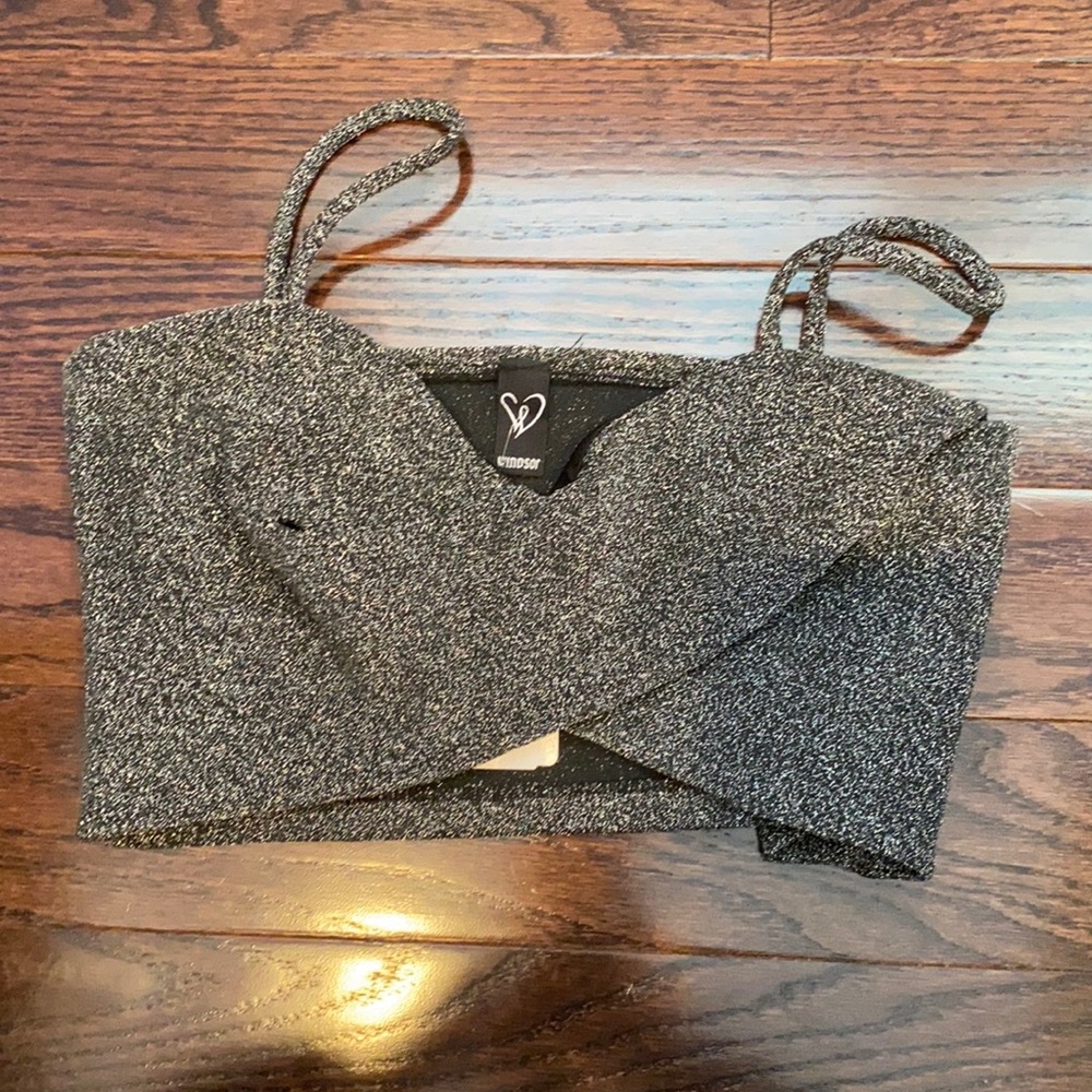 Sparkly Windsor Crop Top